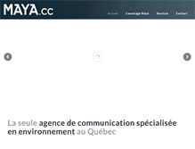 Tablet Screenshot of maya.cc