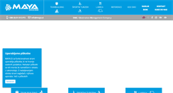Desktop Screenshot of maya.si