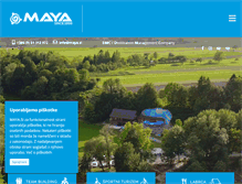 Tablet Screenshot of maya.si