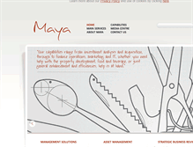 Tablet Screenshot of maya.co.uk