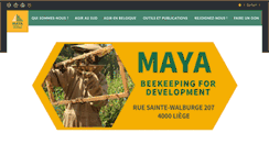 Desktop Screenshot of maya.be