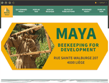 Tablet Screenshot of maya.be